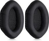 kwmobile 2x oorkussens compatibel met V-Moda Crossfade M-100 / M80 / LP2 / LP - Earpads voor koptelefoon in zwart