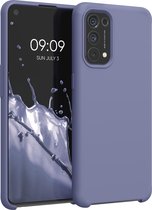 kwmobile telefoonhoesje voor Oppo Find X3 Lite - Hoesje met siliconen coating - Smartphone case in lavendelgrijs