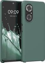 kwmobile telefoonhoesje voor Honor 50 SE - Hoesje met siliconen coating - Smartphone case in dennengroen