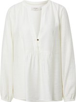 Cream blouse liselin Crème-40 (L)