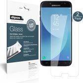 dipos I 2x Pantserfolie helder compatibel met Samsung Galaxy J7 2017 Beschermfolie 9H screen-protector