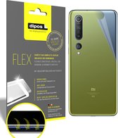 dipos I 3x Beschermfolie 100% compatibel met Xiaomi Mi 10 Rückseite Folie I 3D Full Cover screen-protector