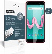 dipos I 2x Pantserfolie helder compatibel met Wiko Lenny 5 Beschermfolie 9H screen-protector