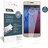 dipos I 2x Pantserfolie helder compatibel met Motorola Moto G5s Plus Beschermfolie 9H screen-protector