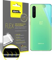 dipos I 3x Beschermfolie 100% compatibel met OnePlus Nord Rückseite Folie I 3D Full Cover screen-protector