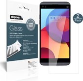 dipos I 2x Pantserfolie helder compatibel met LG Q8 Beschermfolie 9H screen-protector