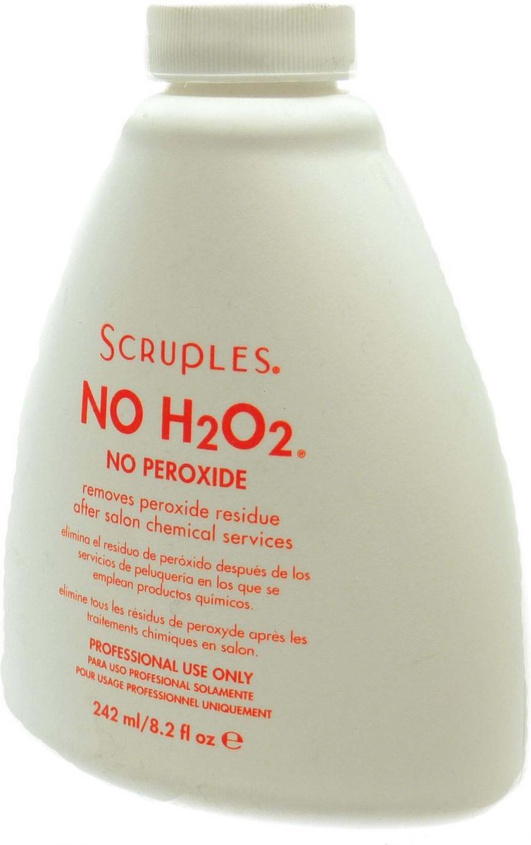 Scruples NO H2O2 No Peroxide 242ml - Verwijdert peroxide volledig haarverzorging
