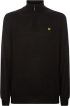 Lyle and Scott Golf Quarter Zip Pullover heren casual sweater zwart