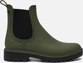 Tamaris Chelsea boots groen - Maat 37