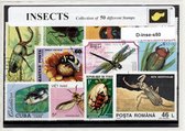 Insekten – Luxe postzegel pakket (A6 formaat) : collectie van 50 verschillende postzegels van insekten – kan als ansichtkaart in een A6 envelop - authentiek cadeau - kado tip - ges