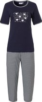 Dames pyjama Pastunette 20211-136-3 blauw - Blauw - 38