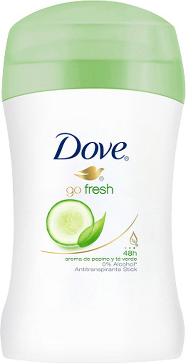 Dove Go Fresh Deodorant Stick deo 48 uur Zweetbescherming - Anti Perspirant  - 40 ml - ... | bol.com