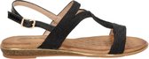 Dolcis dames sandaal - Zwart - Maat 42