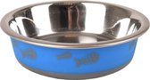 Flamingo Eetpot Fish Bone Blauw Xs 225Ml - 12,3Cm
