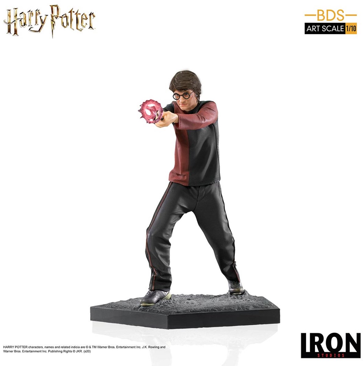 Harry Potter Bds Art Scale 1/10 Figuur Zwart
