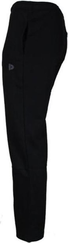 Zwarte Donnay joggingbroek met een logo op de zijkant.