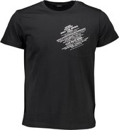 Diesel T-shirt Zwart M Heren