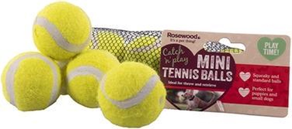 Rosewood jolly doggy tennisbal mini Default Title bol
