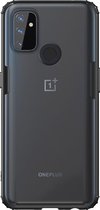 OnePlus Nord N100 Hoesje - Mobigear - Shockproof Serie - Hard Kunststof Backcover - Zwart - Hoesje Geschikt Voor OnePlus Nord N100