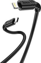 Hoco X62 USB-C naar Apple Lightning Kabel PD 20W 1 Meter Zwart