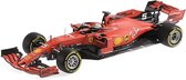 B.B.R. Ferrari SF90 #5 SEBASTIAN VETTEL BELGIAN GP 2019 met vitrine schaalmodel 1:18