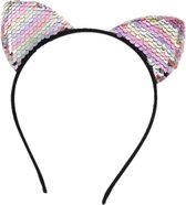 Prinses - Cat ears - Rainbow - Prinsessenjurk - Verkleedkleding - Haarband - Accessoire