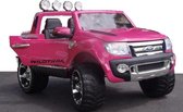 Ford Ranger Pink - Tal van opties - Softstart - FM radio | Elektrische Kinderauto | Met afstandsbediening