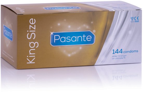 Pasante King Size Condooms - 144 stuks