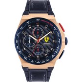 Ferrari herenhorloges quartz analoog One Size Zilver 32015086