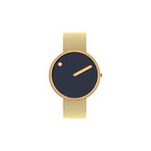 Picto Unisex-Uhren Analog Quarz One Size Goud 32015873