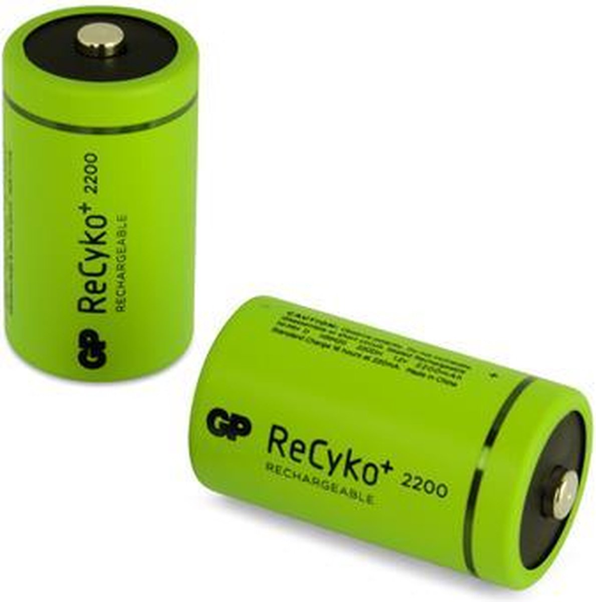 Rechargeable batteries D/LR20, 1,2V, 5700mAh, ReCyko, 2 pcs., GP 