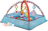 Babygym - Zinaps spelen mat met spelen boog beschermende hek, met opknoping 5 speelgoed, 18 oceaan ballen baby playmat en sportscholen fitness voor het ontwikkelen van sensorische en motorisc