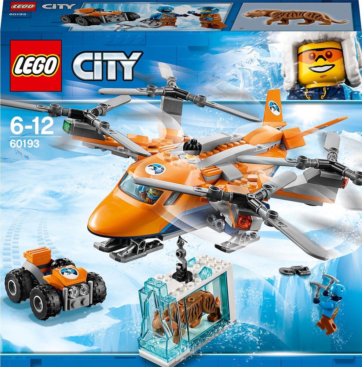 tekst Wizard Dronken worden LEGO City Arctic Poolluchttransport - 60193 | bol.com