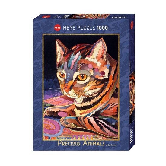 Heye puzzel dieren So Cosy Precious Animals - 1000 stukjes karton.