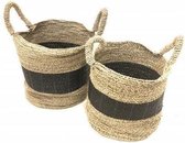 set van 2  manden H35  Ø35  - retro - trendy