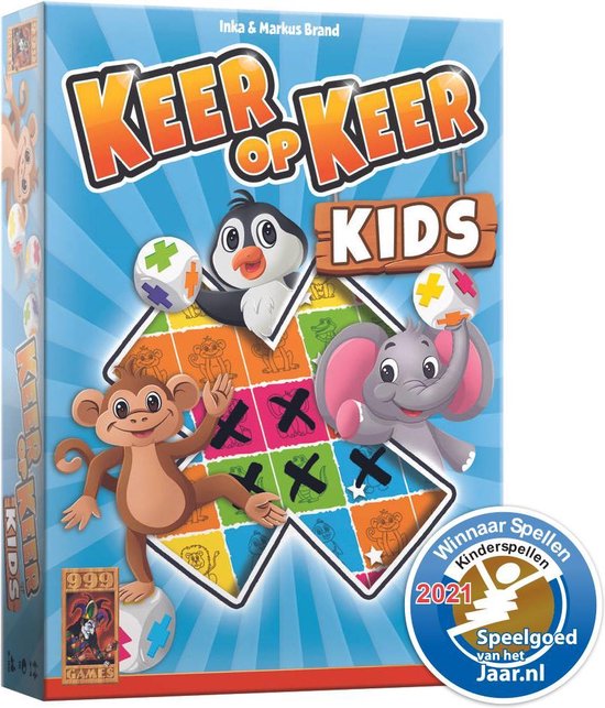 het dossier jazz Bedreven Keer op Keer Kids Dobbelspel | Games | bol.com