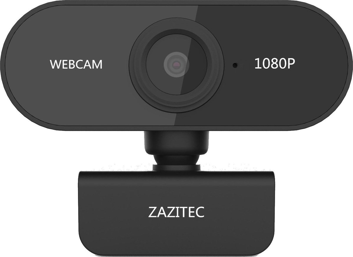 Zazitec Z10P webcam met microfoon | 2592 x 1944 | Autofocus | 5 MP