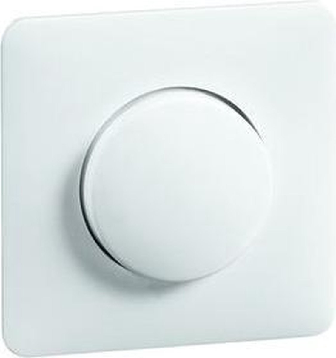 Peha centr.plaat dimmer wit standard 80610hraw/151