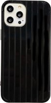 Samsung Galaxy S21 Back Cover Hoesje met Patroon - TPU - Backcover - Samsung Galaxy S21 - Zwart