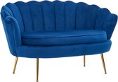 Sky Style Icon 2-Zits Bank Velvet Blauw
