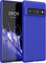 kwmobile telefoonhoesje voor Google Pixel 6 Pro - Hoesje voor smartphone - Back cover in Baltisch blauw