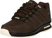 K-Swiss Rinzler - Heren Leer Sneakers Sportschoenen Schoenen Bruin 01235-280-M - Maat EU 44