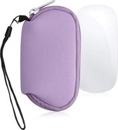 kwmobile Hoes voor Apple Magic Mouse 1 / 2 - Hoesje voor muis - Beschermhoes van Neopreen in lavendel