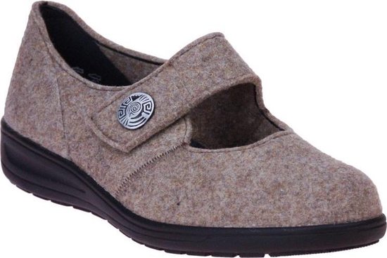 Chaussons Ballerines Solidus Kate Rewooly Beige | bol.com
