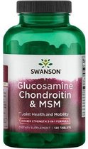 Swanson health Glucosamine, Chondroitine & MSM 250/200/150