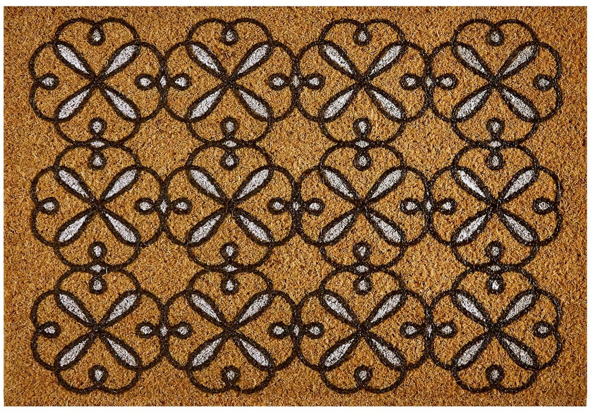 MD-Entree MD Entree - Deurmat - Kokosmat - Finesse - Lisbon - 40 x 60 cm Bruin