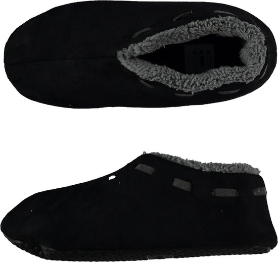 Apollo Heren Sloffen - Zwart - Maat 45/46 | bol.com