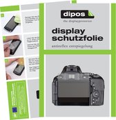 dipos I 6x Beschermfolie mat compatibel met Nikon 5500 Folie screen-protector