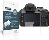 dipos I 2x Pantserfolie helder compatibel met Nikon 3400 Beschermfolie 9H screen-protector
