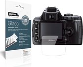 dipos I 2x Pantserfolie helder compatibel met Nikon D40x Beschermfolie 9H screen-protector